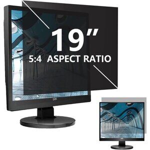 19" Privacy Screen Filter 5:4 | Anti-Glare, Blue Light, Removable Monitor‎ Cover